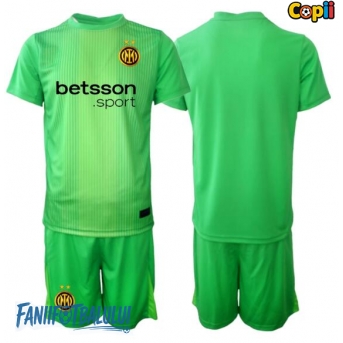 Inter Milan Portarii Echipament de Fotbal Replică 2025-26 Copii Treilea (+ Șorturi)